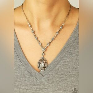 JBK Silver Pendant Necklace
